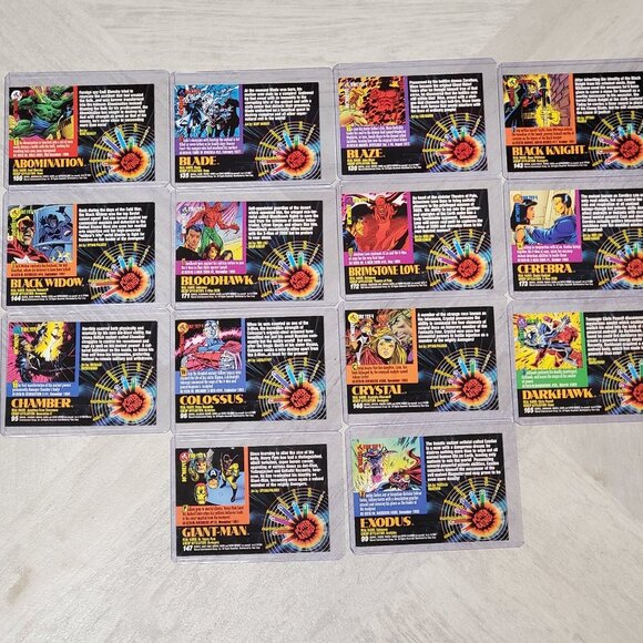 Marvel Universe Series 5 (1994) BASE Trading Cards  - Abomination to Giant Man - Picture 2 of 16